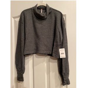 Free People Cowneck Top